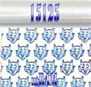 100 PACK BLUE DEVILS 15125 Apple Zip Baggies POLYBAGS DEVIL 1.5x1.25" - Picture 1 of 12