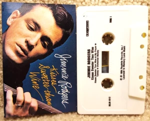 Vintage Cassette Tape Jimmie Rodgers Kisses Sweeter Than Wine Roulette Records - Picture 1 of 5