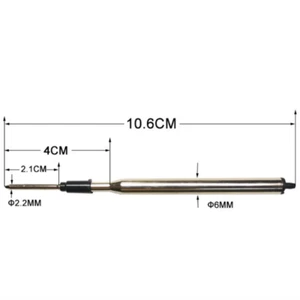 2PCS Tip 1.0mm Rollerball Ballpen Refill M16 For LAMY Ball Pen - Picture 1 of 4