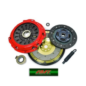 PSI STAGE 1 CLUTCH KIT+ALUMINUM FLYWHEEL 01-07 MITSUBISHI LANCER EVO 7 8 9 4G63 - Picture 1 of 1