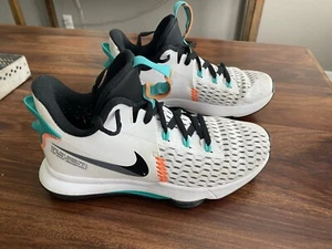 Nike Lebron Witness V5 weiß transparent Jade Basketballschuh CQ9380-100 Herren US 9,5 - Bild 1 von 6
