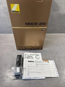 Nikon AF-S VR Zoom-Nikkor 70-200 - Verpackung und Anleitung - Picture 1 of 3