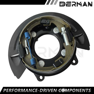 Rear Parking Brake Assy with Backing Plate for Dodge Ram 2500 Ram 3500 2003-2011 - Image 1 of 4