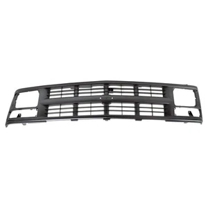 Grille For 88-99 Chevrolet K1500 C1500 Silver Plastic - Picture 1 of 9