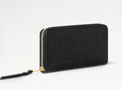 Cartera Louis Vuitton M61864 Monograma Empreinte Zippy Nueva con Caja Bolsa para el Polvo Foto 1 de 3