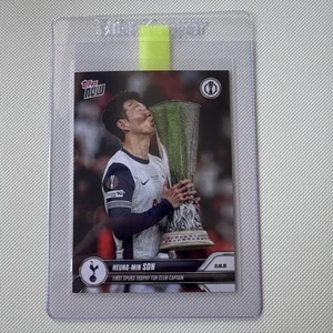 Topps NOW UEL 2024/25 - Card 038- Son Heung-min Tottenham First Trophy For Club - Picture 1 of 3