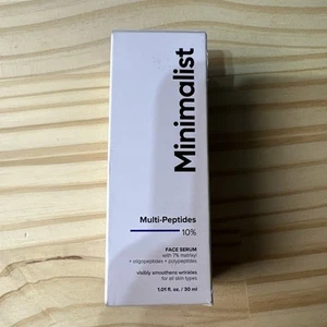 Multi Peptide Night Face Serum for Anti Aging with Collagen Boosting | Reduce... - Picture 1 of 5