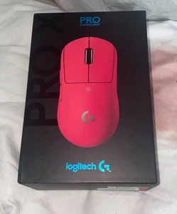 Logitech G Pro X Superlight wireless gaming mouse - Magenta pink (read descrip) - Picture 1 of 9