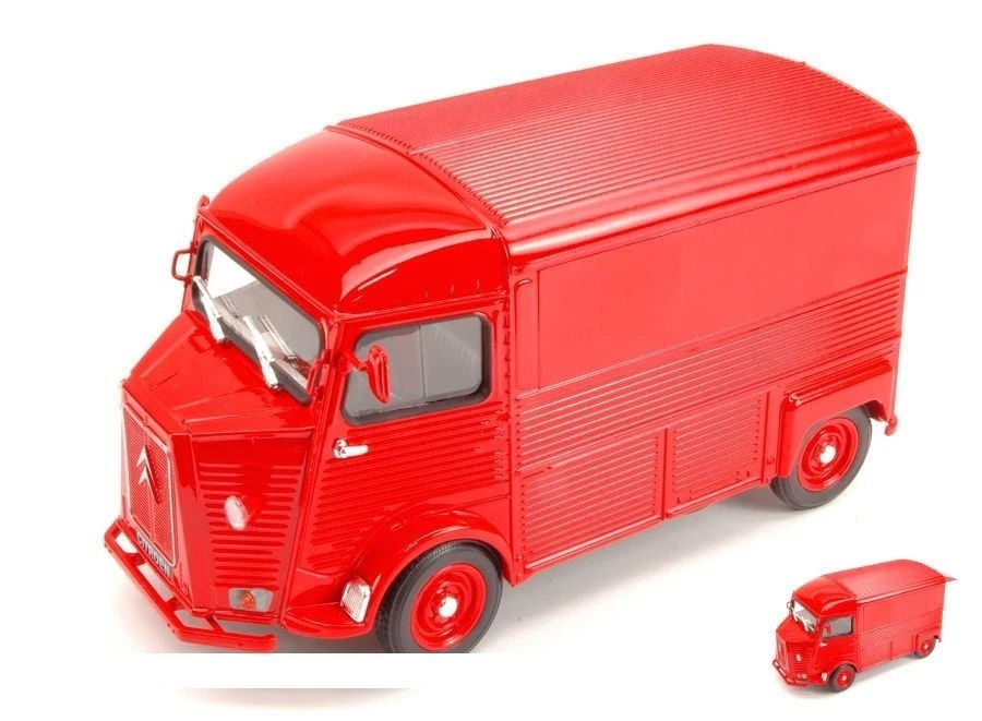 Welly WE4019R CITROEN HY TYPE 1962 RED 1:24 Modellino - Immagine 1 di 1