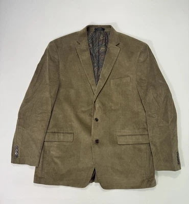 Lauren Ralph Lauren Sport Coat Men 46R Brown Corduroy Jacket Blazer Classic City - Image 1 of 4
