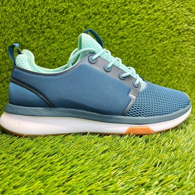 Kuru Atom 女式 9.5 码蓝色黑色运动跑步步行鞋运动鞋 — 第 1/4 张图片