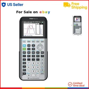 Graphing Calculator Color LCD Rechargeable Physics Math Science - Picture 1 of 3