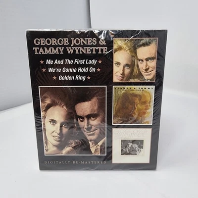 George Jones & Tammy Wynette Me and the First Lady We're Gonna Hold On CD Albums Foto 1 de 4