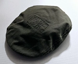 A KURTZ Green/Camouflage Newsboy Cap Hat Military Style S/M RARE - Picture 1 of 9