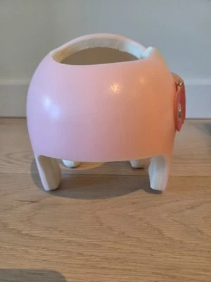 Розовый подголовник в форме головы с ремешком из пеноматериала для младенцев 6-12 месяцев - Изображение 1 из 4