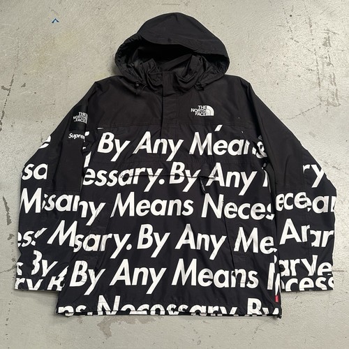 Giacca da montagna Supreme By Any Means Necessary The North Face TNF nera taglia XL