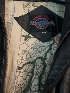 Leather hard rock las vegas jacket - Picture 1 of 4