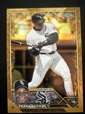 2023 Topps Chrome Gilded Gold Etch Refractors #53 Frank Thomas 45/99