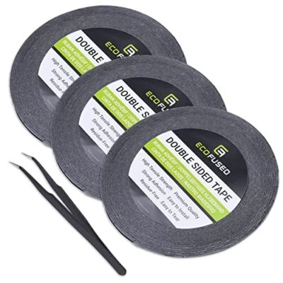 2mm Double-Sided Adhesive Sticker Tape - for Smartphone, Tablet, Laptops (Black) - Image 1 of 4