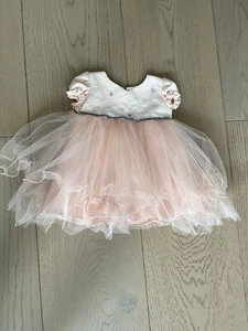 Haute Couture Baby Girls Wedding/ Christmas Party Dress Size 1 - Picture 1 of 3