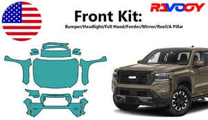 For Nissan Frontier ProX 4X 22-2024 Front Paint Protection Film PreCut Kit PPF - Picture 1 of 7
