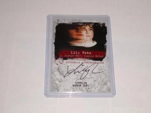 American Horror Story Asylum Lily Rabe ALR autograph card Breygent - Imagen 1 de 2