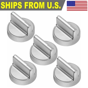 W10698166 Knob Range Knob With Whirlpool W10594481,PS11756643,AP6023301 5-PACK - Picture 1 of 11