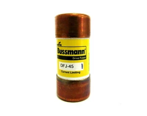 Fusible de alta velocidad Bussmann DFJ-45 DFJ 45A DFJ45 600Vac Clase J - Imagen 1 de 4