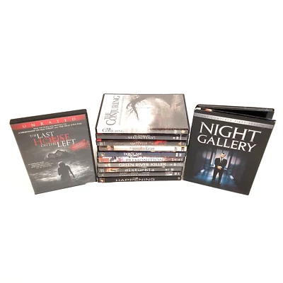 Horror Scary DVD's Collection Lot 12 Night Gallery Happening Haunting Amityville - Image 1 of 4