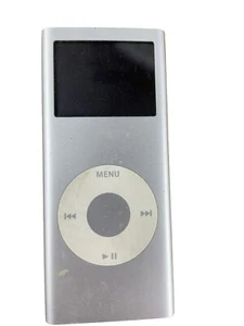 Apple iPod Nano 2nd Generation 4GB A1199 Silver No Power Cord. - Picture 1 of 4