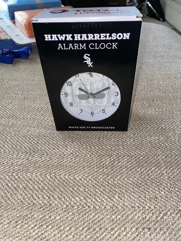 New Hawk Harrelson Talking Alarm Clock MLB Chicago White Sox 2017 SGA Giveaway Cover