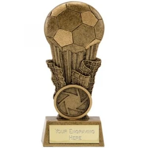 FOCUS SMALL FOOTBALL TROPHY PERSONALISED PLAYER/MATCH AWARD - Free Engraving - Picture 1 of 1