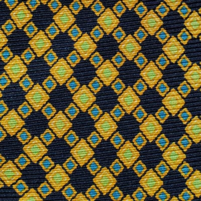 KITON ~ CAMISA DE VESTIR DE SEDA PARA HOMBRE TRAJE CORBATA ~ AZUL OSCURO Y DORADO ~ 61" ~ XL ALTO LARGO Foto 1 de 4