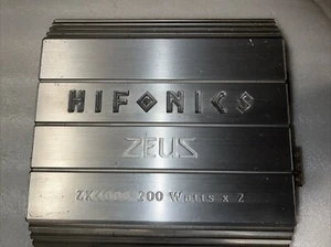 old school hifonics Zeus Zx 4000 From 2003 - Picture 1 of 7