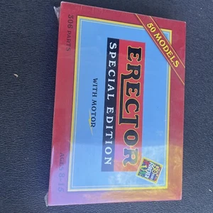 ‘95 Meccano Erector Special Edition w/ Motor 50 Models #038504 - Sealed. Rare! - Picture 1 of 4