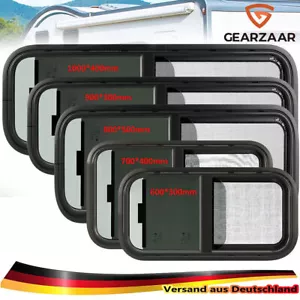 Caravan Seitenfenster getönt Schiebefenster Wohnwagenfenster Insektenschutz - Bild 1 von 28
