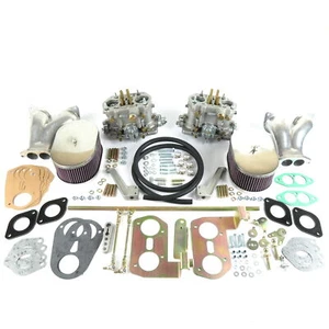 VW Type 1 air cooled FAJS dual 40 DRLA carb kit Dellorto replacement - Picture 1 of 2