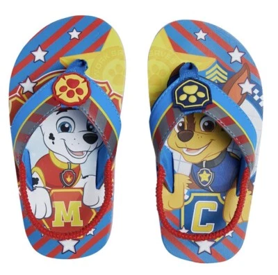 SZ. 5/6 PAW Patrol Toddler Boys' Beach Flip Flop Nickelodeon: Free Shipping - Image 1 of 3