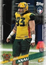 2019 Topps AAF Football You Pick/Choose AUTO Parallel Insert Base 