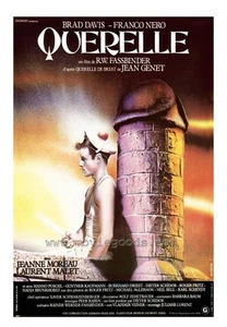 QUERELLE Movie POSTER 27x40 Brad Davis Jeanne Moreau Franco Nero Laurent Malet - Picture 1 of 1