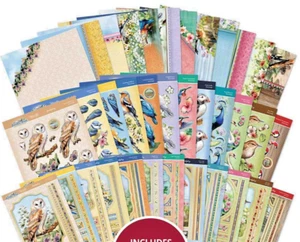 Kits de tarjetas grandes Hunkydory Beautiful Birds Deco NUEVO - Imagen 1 de 72