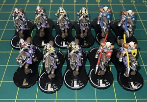 WizKids Mago Caballero Lanceros Heavy Cavalier Hero Clix Juego de 11 - Imagen 1 de 14