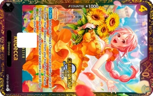 Rebecca One Piece Card Sticker TCG OP05-091 - Picture 1 of 1