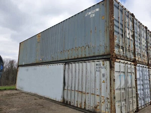 40DV Reifenlager Seecontainer Lagercontainer 40ft Standard Lagerbox Container - Bild 1 von 7