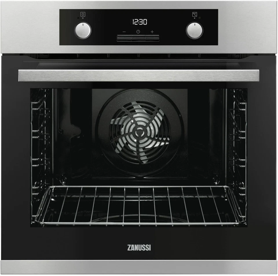 ZANUSSI ZOP37987XU EDELSTAHL PYROLYTISCHER ELEKTRISCHER OFEN - BRANDNEU NIEDRIGSTER UK PREIS - Bild 1 von 4