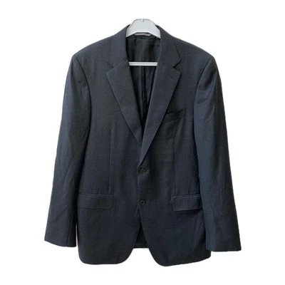 Blazer de lana Canali 1934 42 EE. UU. (grande) gris hecho en Italia traje chaqueta #Z38 Foto 1 de 4