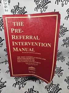 Pre-Referral Intervention Manual Revised 2nd Edition by McCarney (PB, Hawthorne) - Foto 1 di 14