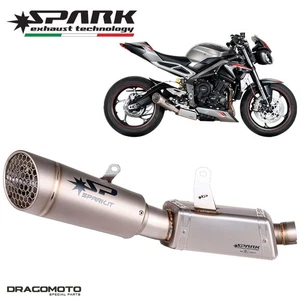 TRIUMPH STREET TRIPLE 765 RS ABS 2020-2022 Scarico SPARK GTR0503TOM - Imagen 1 de 8