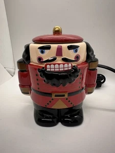 Scentsy Nussknacker 2014 Limited Edition Holiday Wachswärmer Mittelschale fehlt - Bild 1 von 7