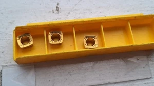 3 Kennametal carbide inserts XDLT090412ERD411 X500 ( XDMT 090412 ERD stellram - Picture 1 of 2